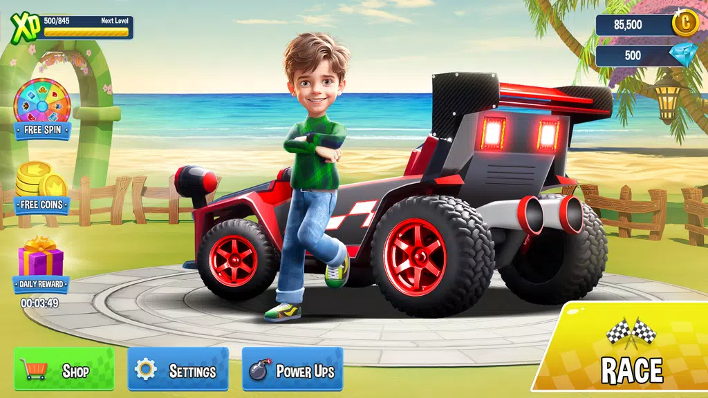 Mini Car Racing Game Legends screenshot 4