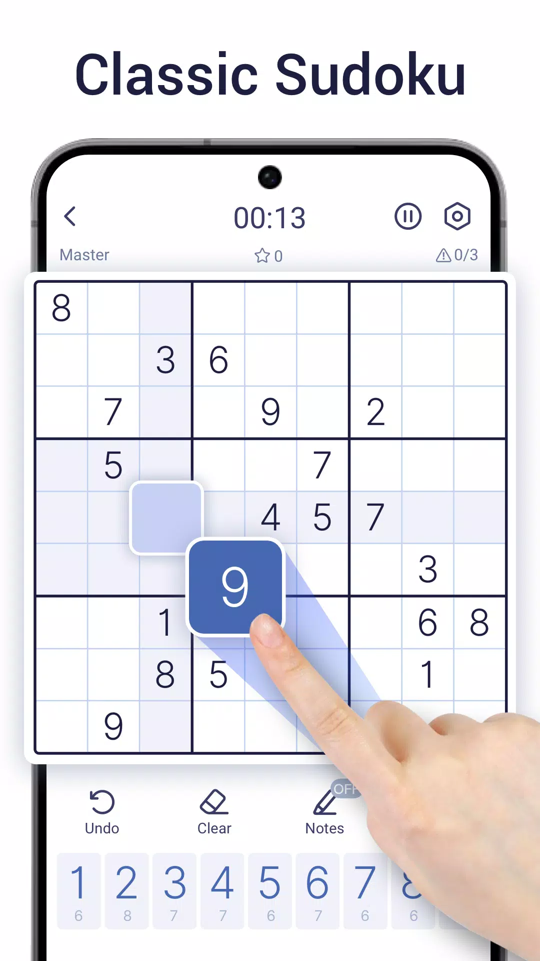 Sudoku Master! 스크린 샷 1