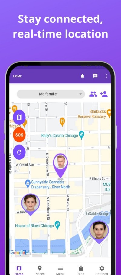 Find my kids location tracker screenshot 1