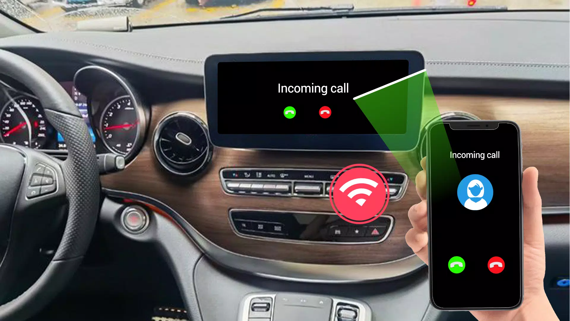ภาพหน้าจอ Screen2auto android Car Play 2