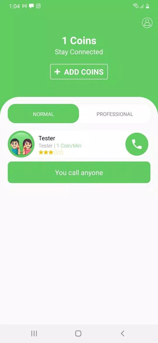 ภาพหน้าจอ Callmatez 3