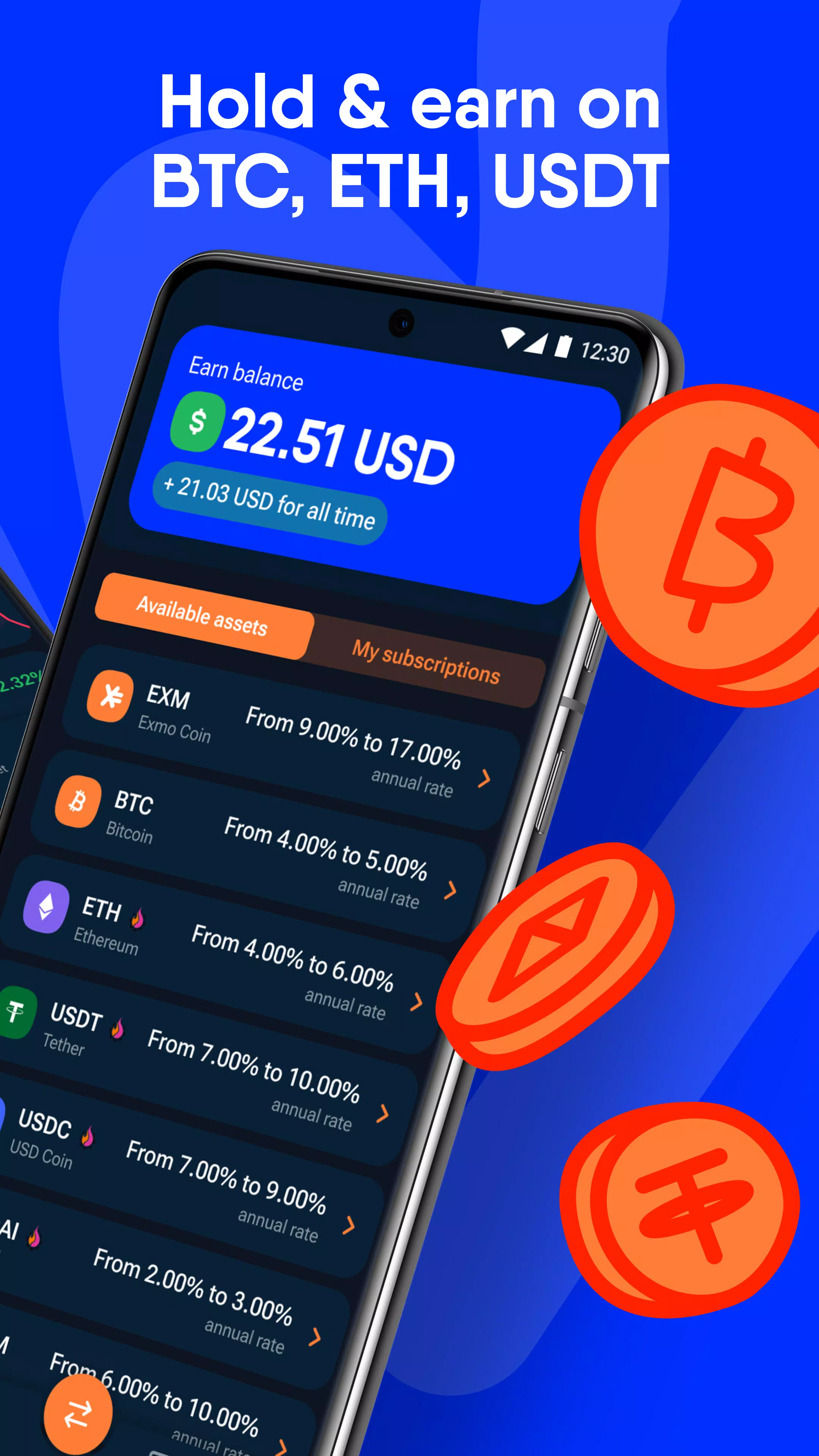 EXMO.com: Trade & Hold Crypto Screenshot 2