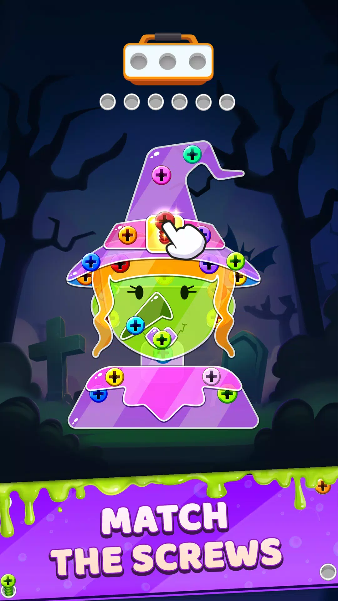 ภาพหน้าจอ Screw Nut and Bolt: Jam Puzzle 2