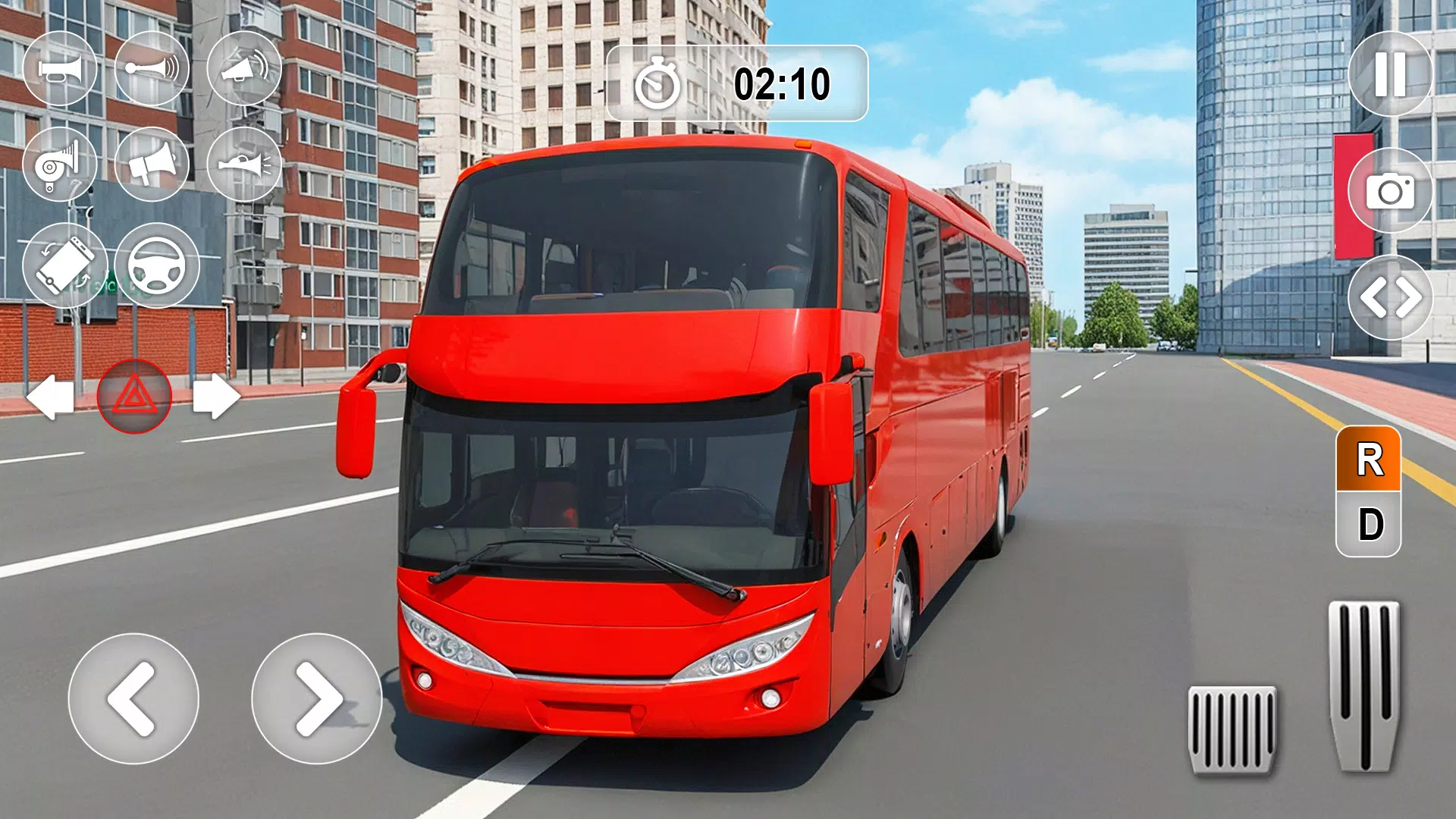 Bus Driving Games 3d Simulator captura de pantalla 2