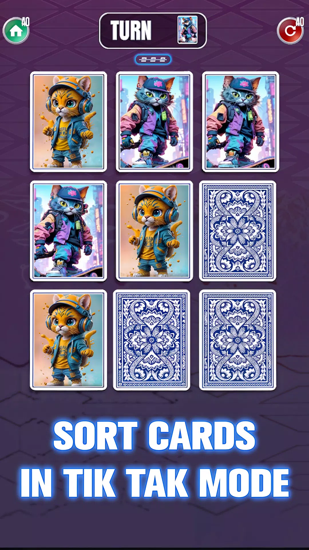 TCG Mini Card Craft Brain Game 스크린 샷 1