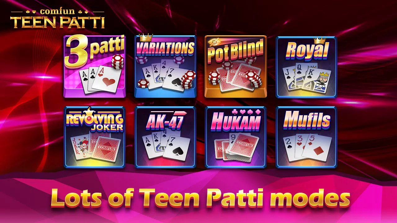 ภาพหน้าจอ Teen Patti Comfun Card Online 2