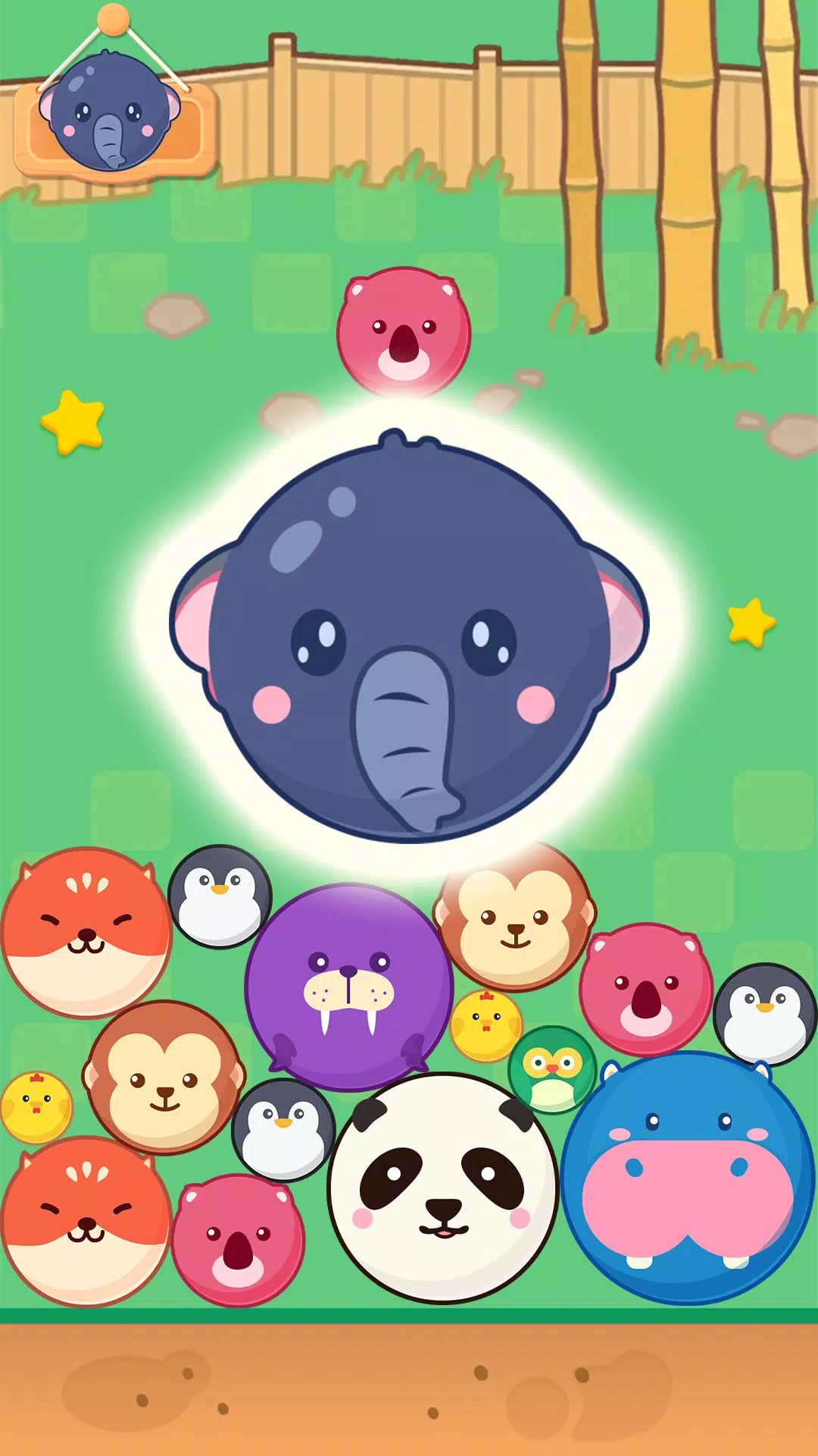 ภาพหน้าจอ Adorable Animal Merge 3