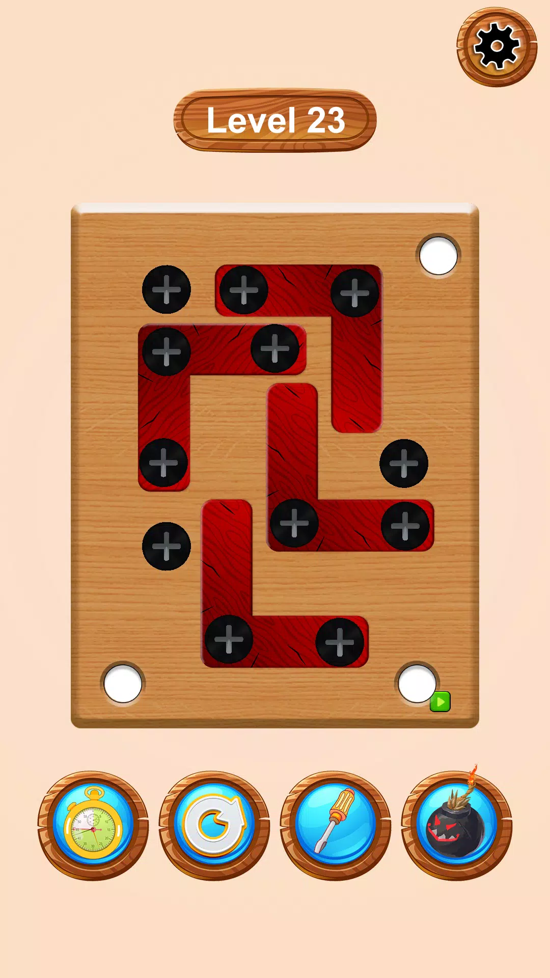 Screenshot Wood Nuts & Bolts Screw Puzzle 4