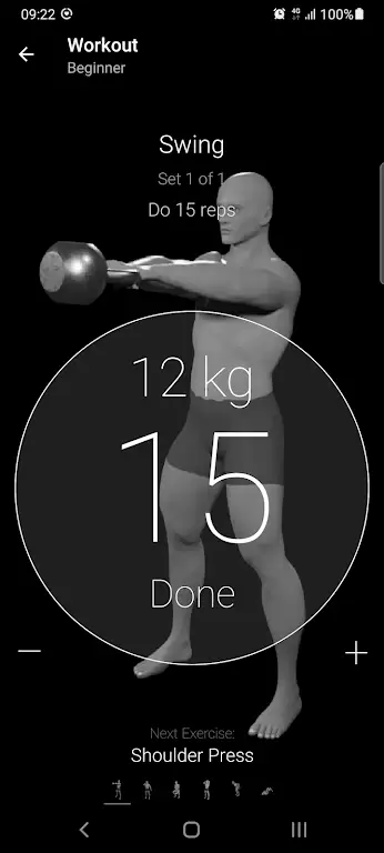 Kettlebell Home Workout屏幕截圖4