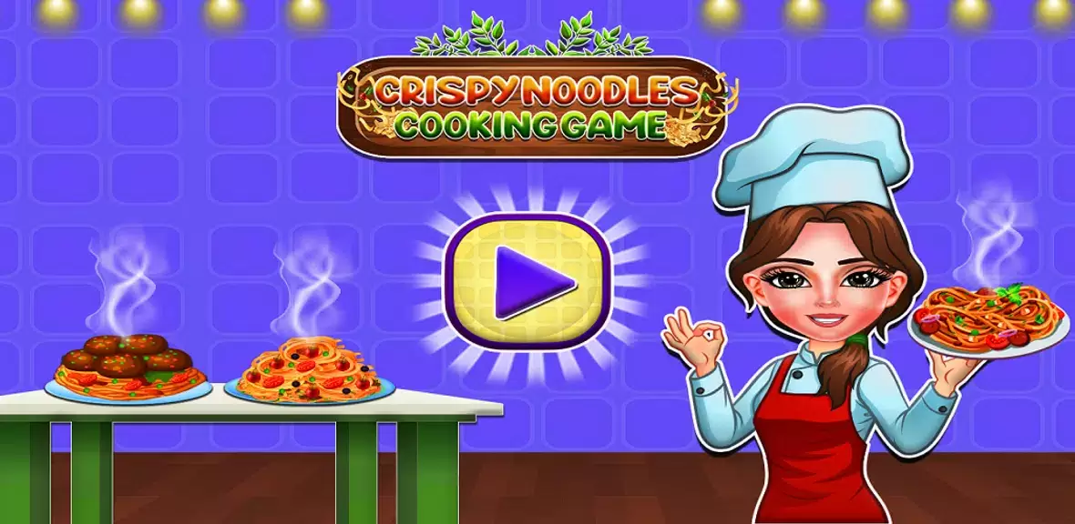 Crispy Noodles Cooking Game экрана 3