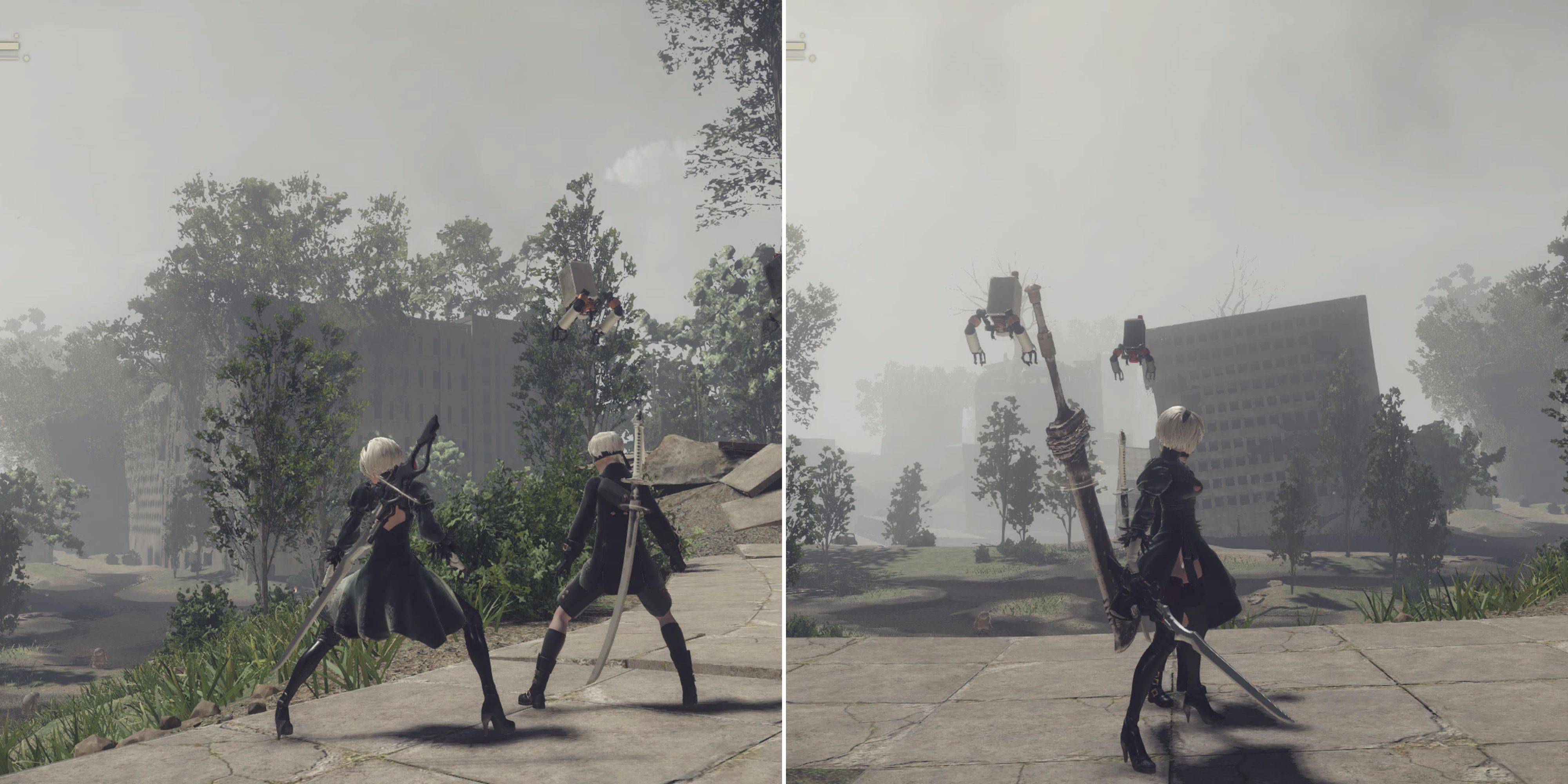 Nier: Automata - အမျိုးအစား -4 ကိုဓားကိုဘယ်လိုရနိုင်မလဲ