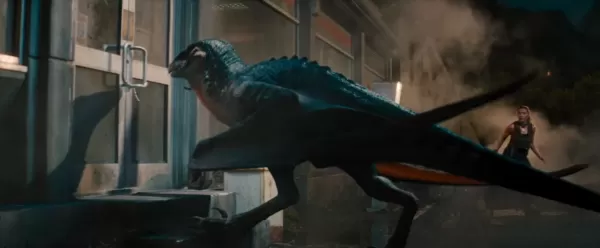 Jurassic Park มักจะมีฉากแร็พเตอร์ที่น่ากลัวเสมอ คราวนี้มี mutadons