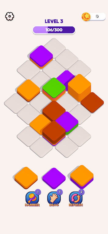 Block Sort 3D - ASMR Tile Sort zrzut ekranu 4