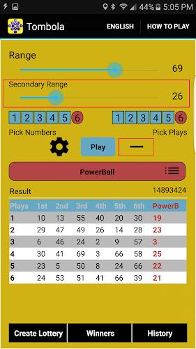 Lottery Strategy屏幕截圖4