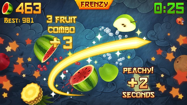 Fruit Ninja® captura de pantalla 3