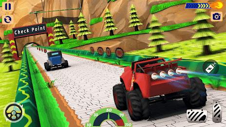 ภาพหน้าจอ Monster Truck Racing: Car Game 2