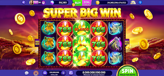 Club Vegas Slots Casino Games Mod ảnh chụp màn hình 1