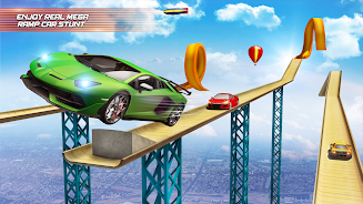 Mega Ramp Car Racing Master 3D Captura de pantalla 2