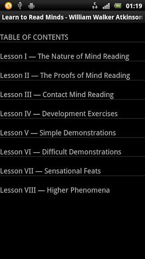 ภาพหน้าจอ Learn to Read Minds - EBOOK 2