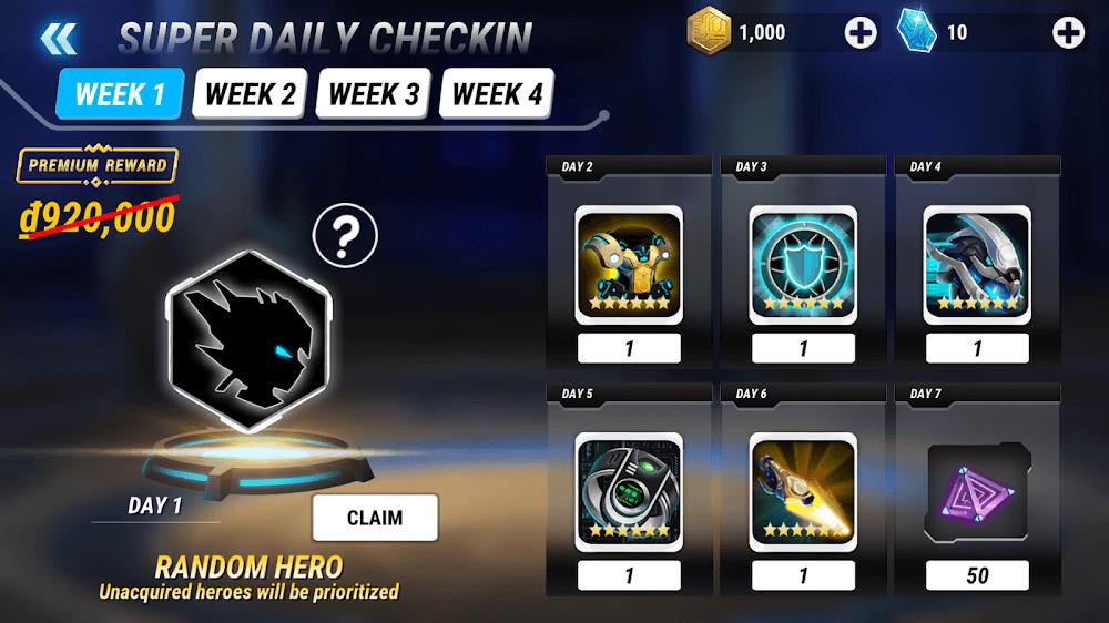 Screenshot Heroes Infinity Premium 1