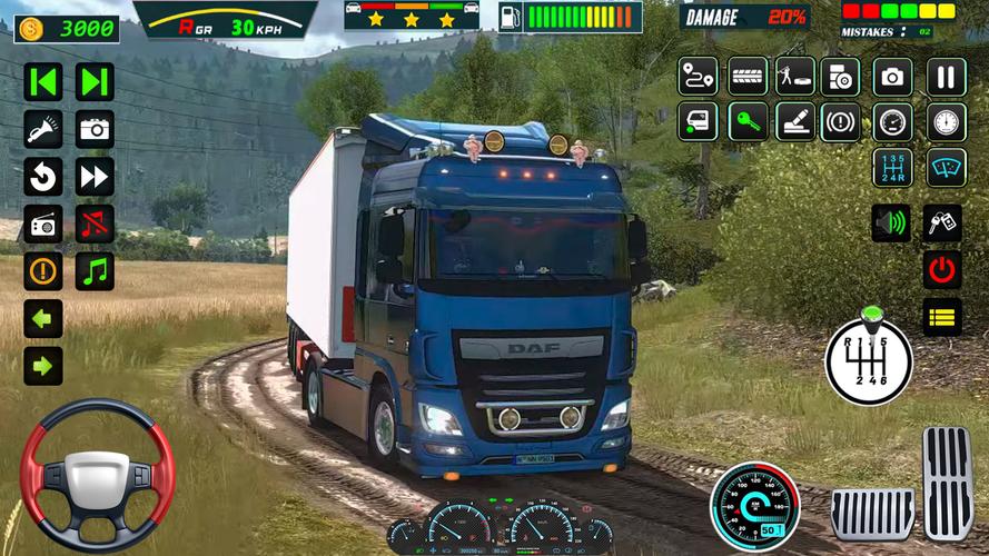 Highway Truck Simulator 2023 captura de pantalla 4
