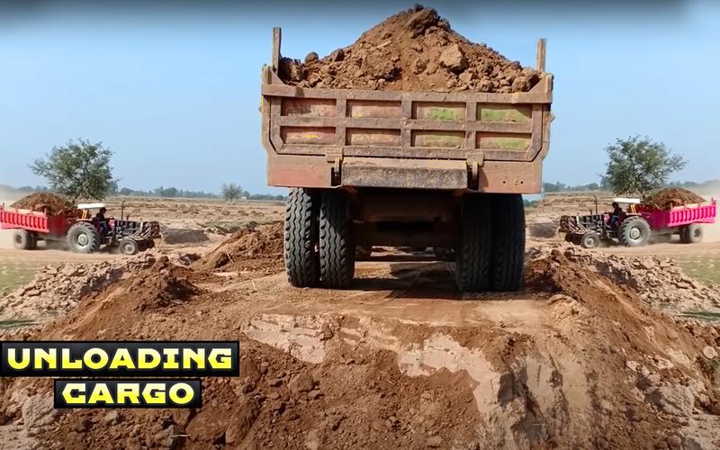 ภาพหน้าจอ Tractor Trolley Farming Drive 2