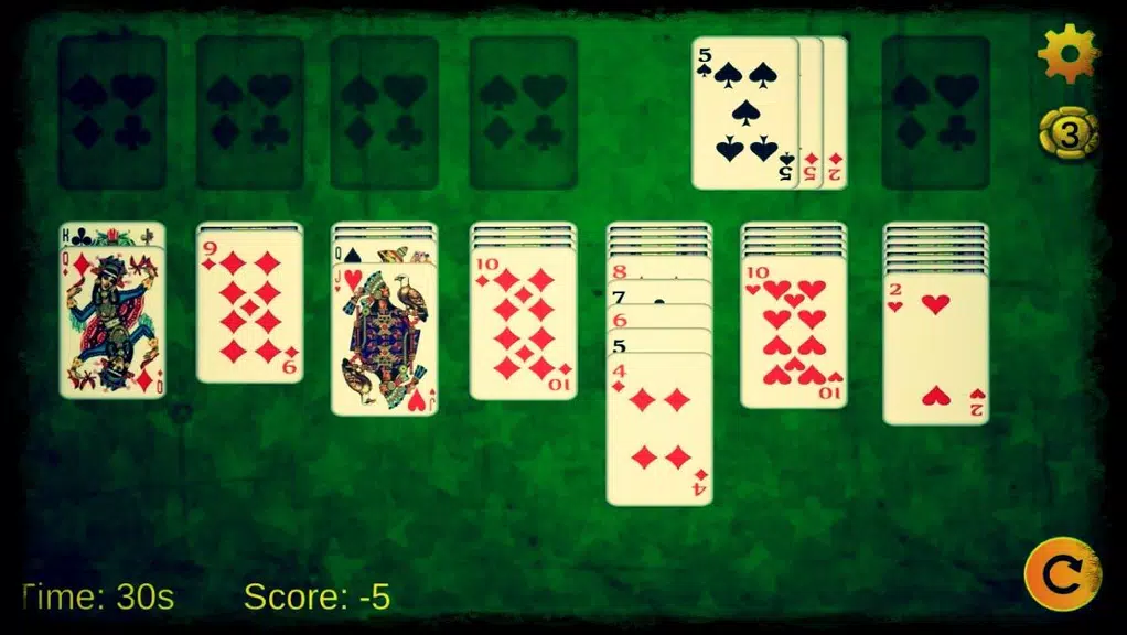 Mega Solitaire Card Game Capture d'écran 4