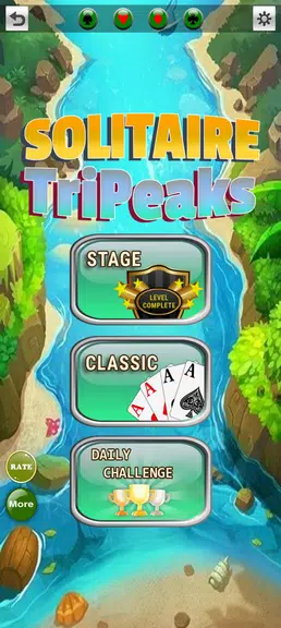 Solitaire TriPeaks: Cards Gameスクリーンショット1