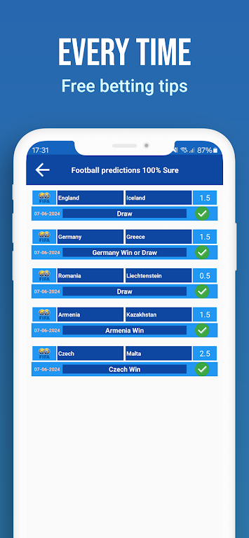 Football Prediction 100% Sure Screenshot 3