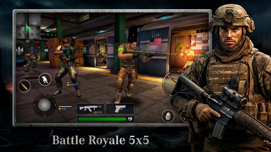 Elite War zone Game Battle PVP屏幕截圖1