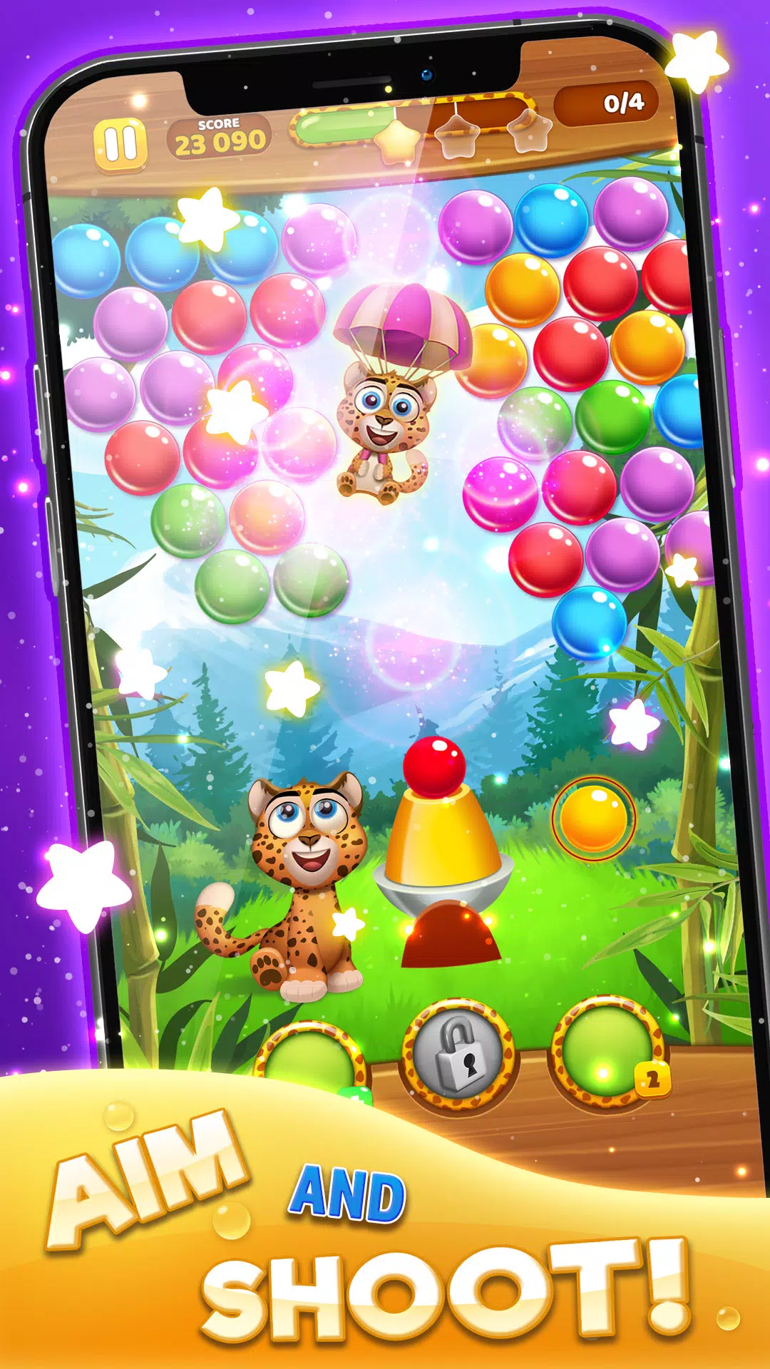 Bubble Pop: Wild Rescue ကိုဖန်သားပြင်2