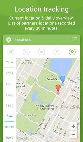 Couple Tracker Free - Cell phone tracker & monitor Screenshot 2