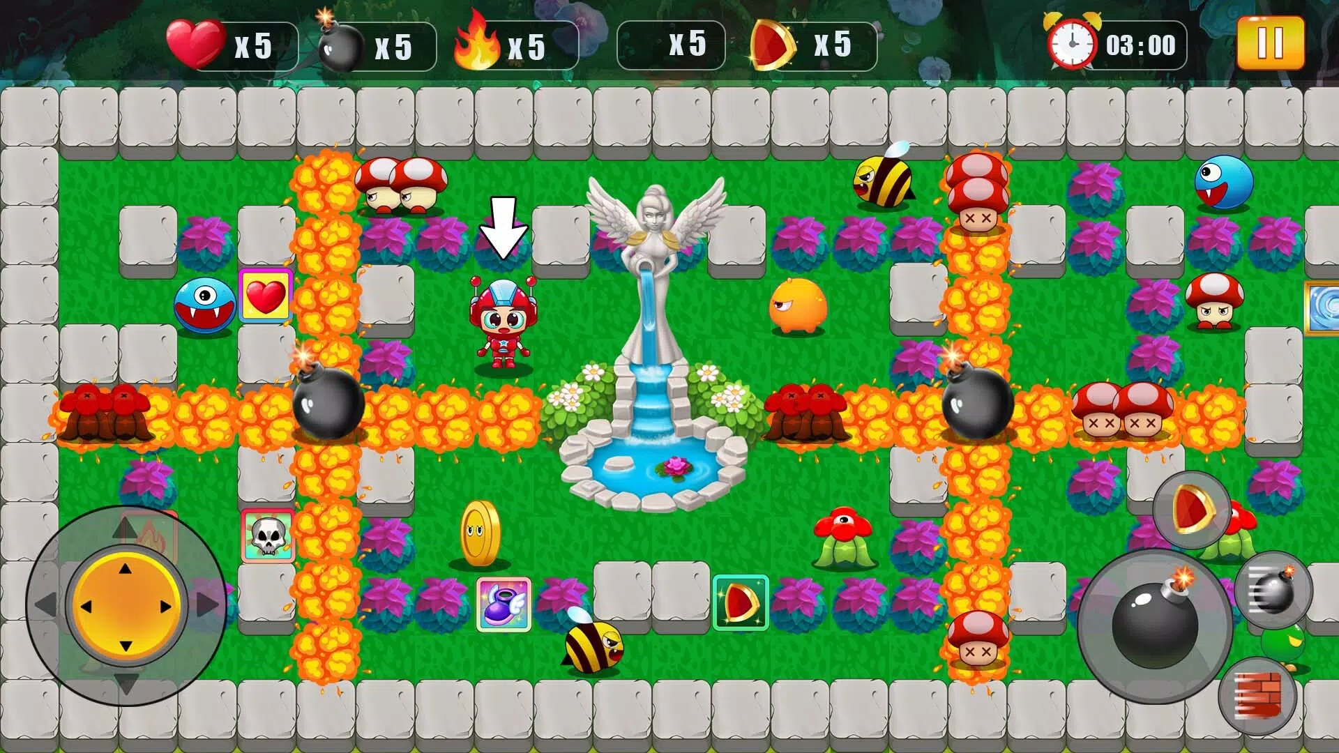 Bomber Battle : Bomb Man Arena screenshot 1