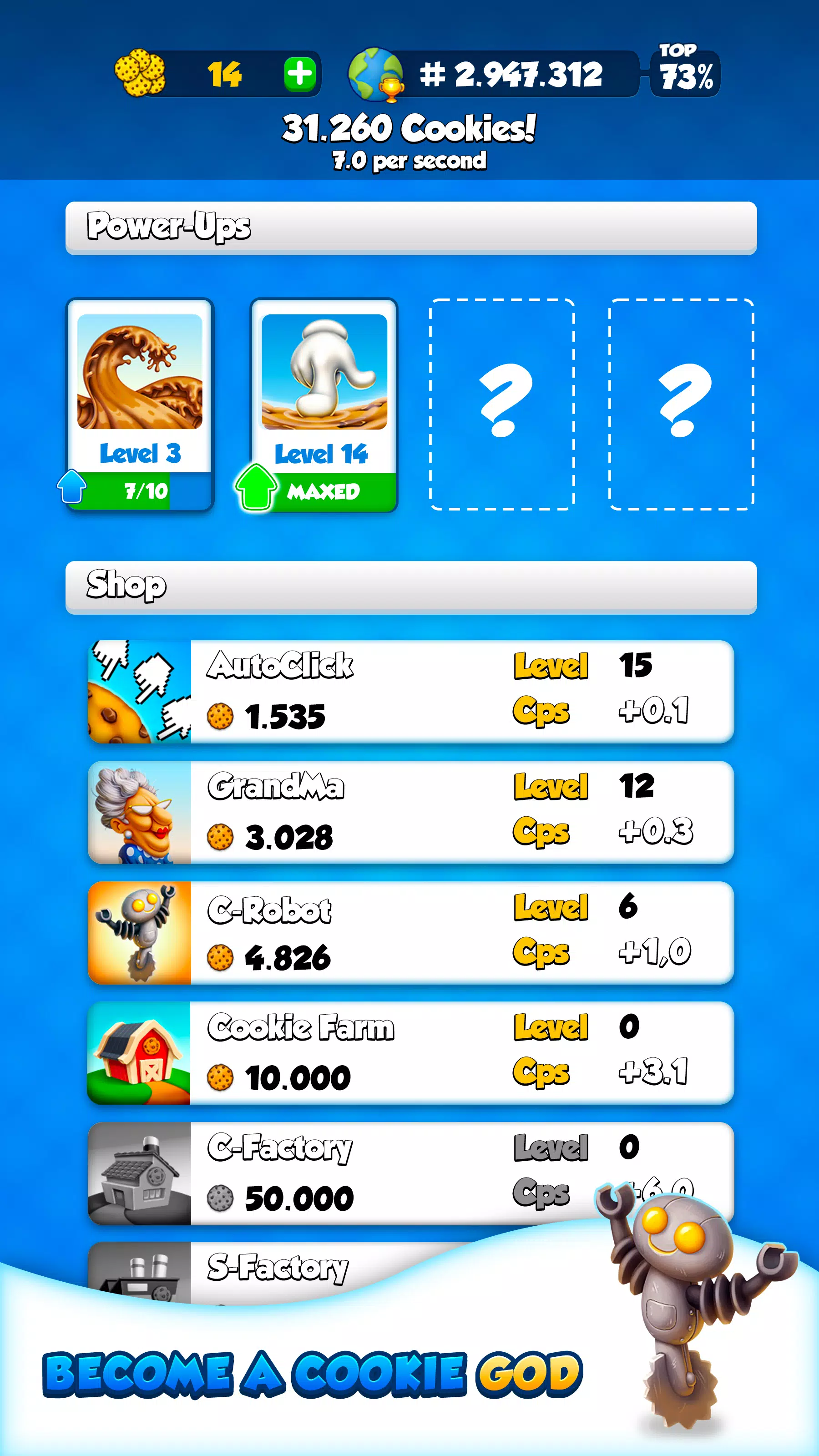 The Cookie - Idle Clicker Capture d’écran3