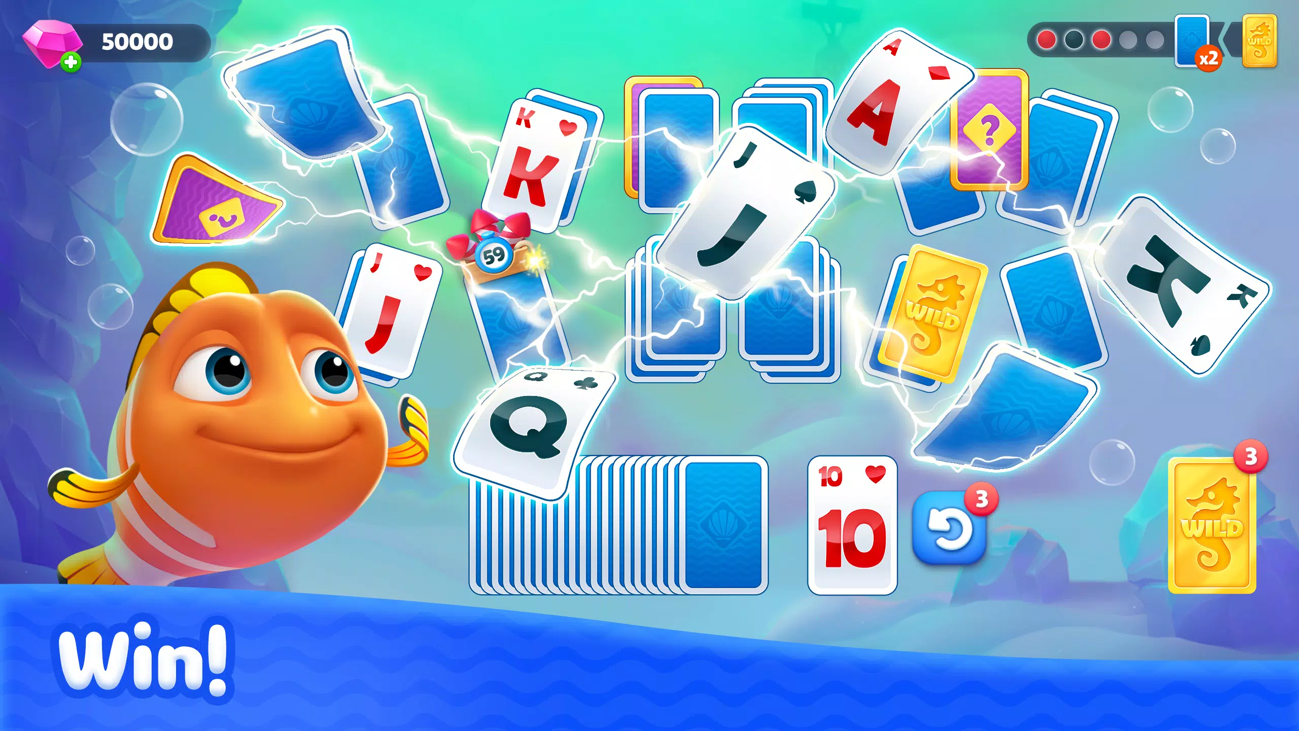 Fishdom Solitaire Ảnh chụp màn hình 3