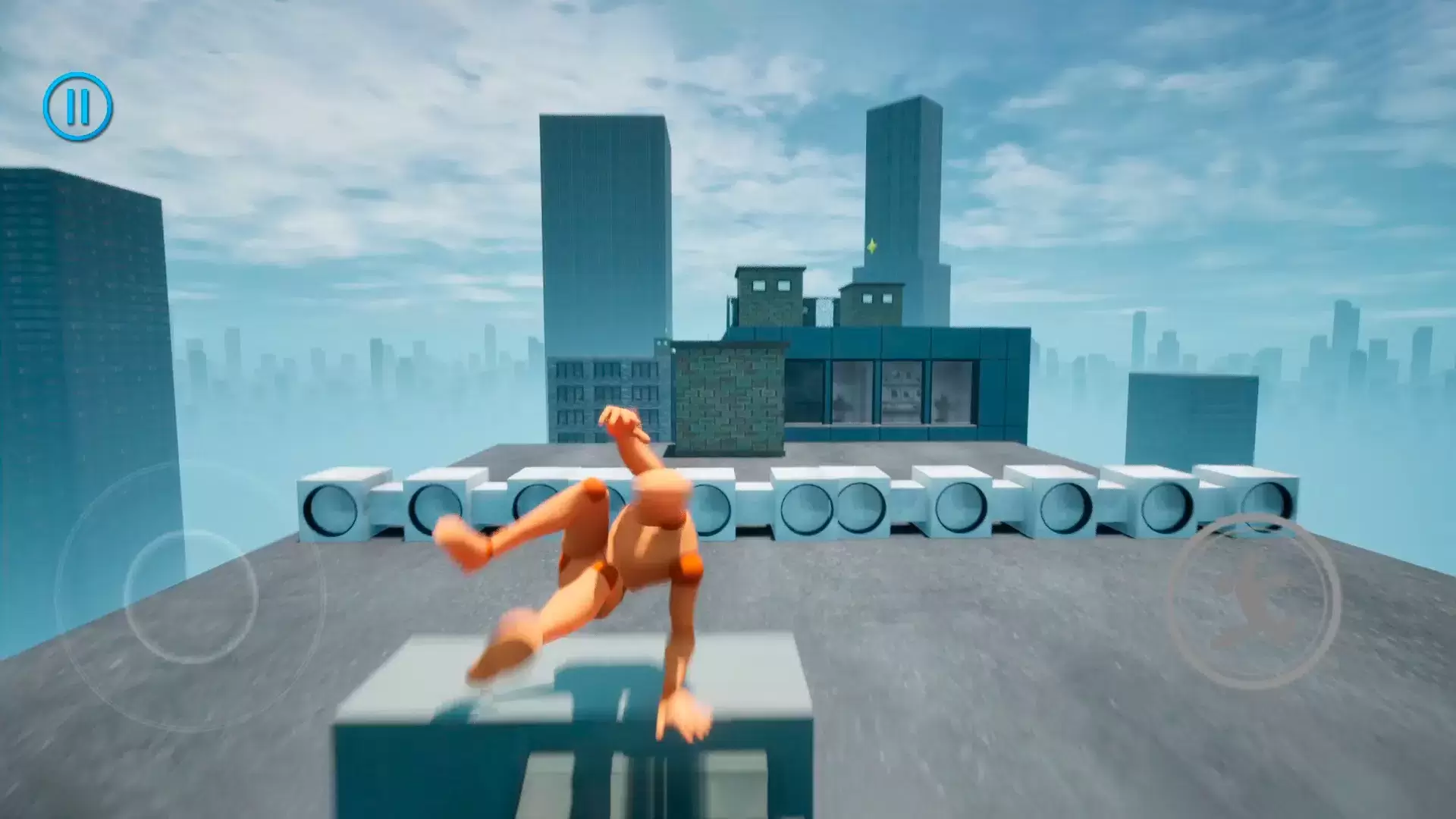 Rooftops Parkour Pro screenshot 1