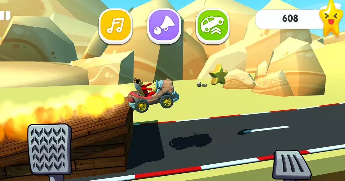 Fun Kids Cars Racing Game 2 captura de pantalla 3