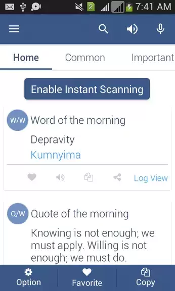 Swahili Dictionary Offline Screenshot 1