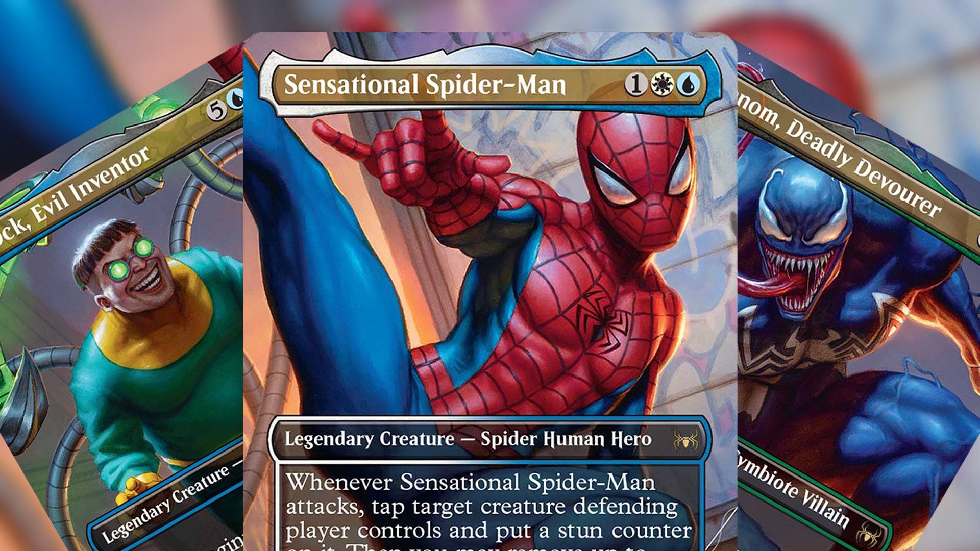 Spider-Man Joins Magic: The Gathering: First Look Revealed