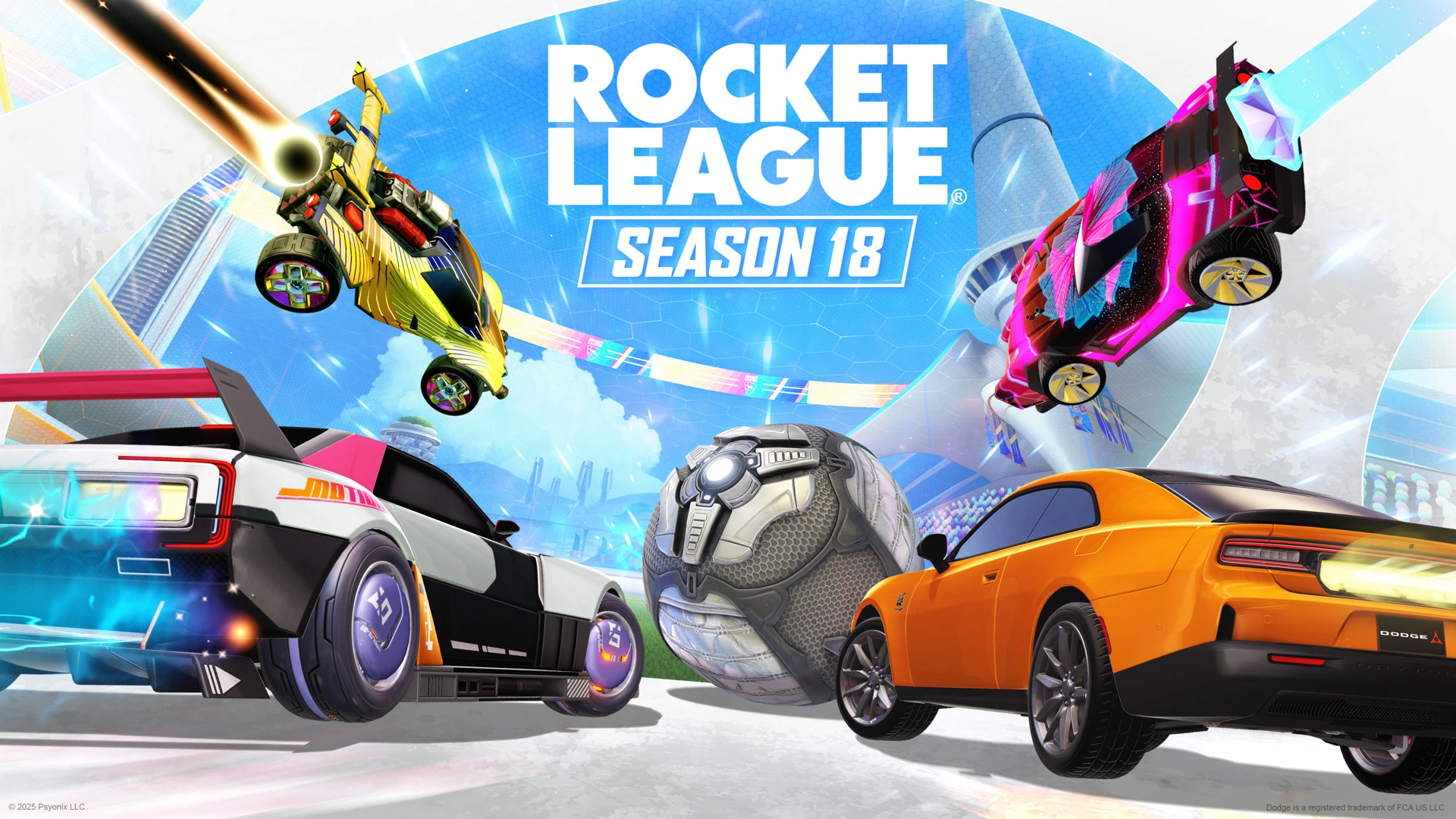 Rocket League ရာသီ 18: ဖြန့်ချိသည့်နေ့, အချိန်နှင့်အင်္ဂါရပ်အသစ်များကိုထုတ်ဖော်ပြသခဲ့သည်
