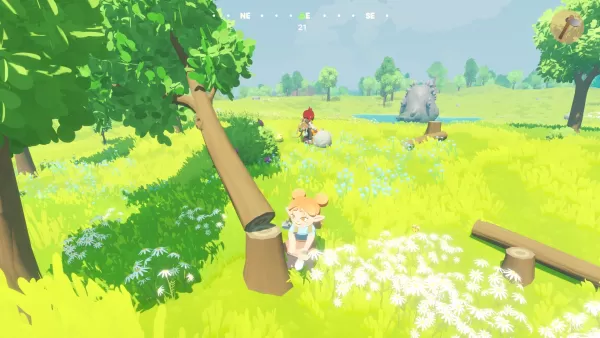 Humblets exploration in procedurally generated world