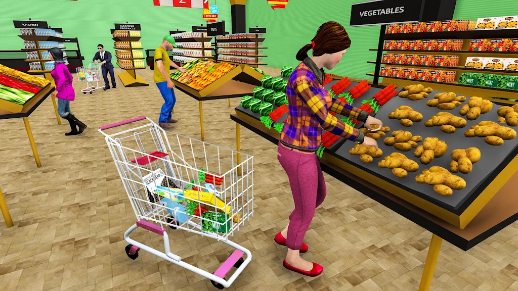 Supermarket Store Cashier Game screenshot 1