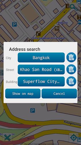 Map of Thailand offline應用截圖第3張