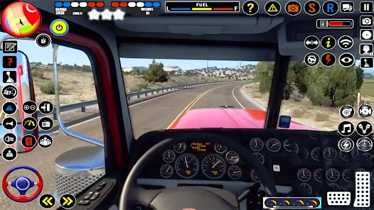 American Cargo Truck Games Sim Capture d’écran2