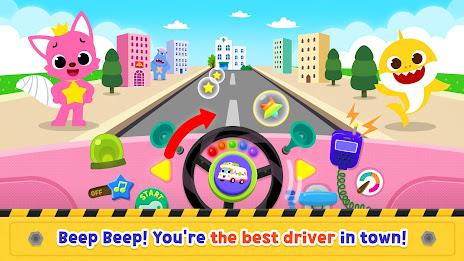 Baby Shark Car Town: Kid Games ảnh chụp màn hình 2