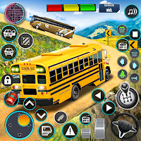 Offroad School Bus Driver Game স্ক্রিনশট 2