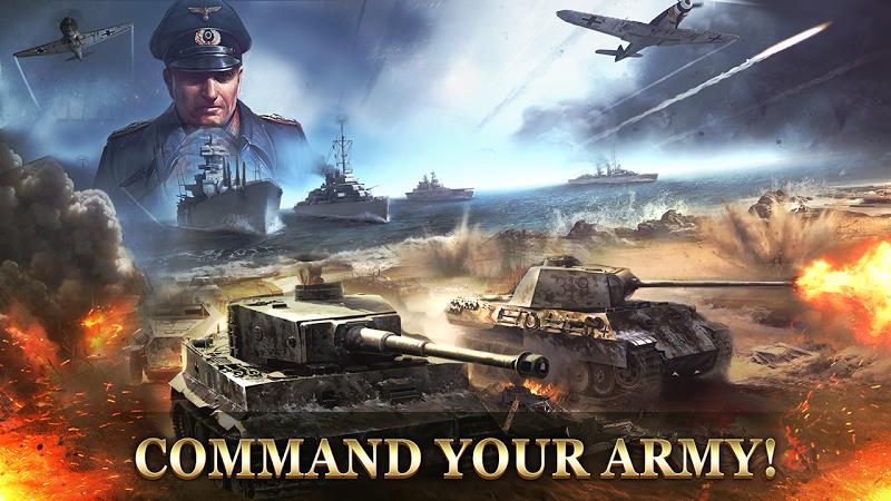 WW2: World War Strategy Games экрана 2