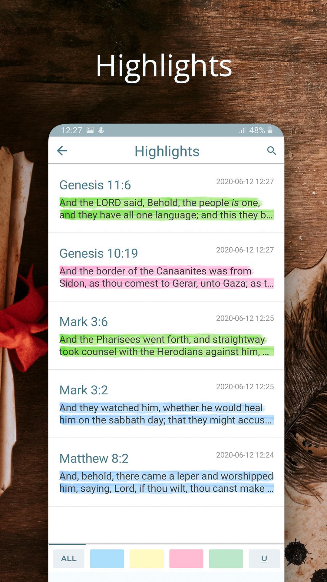 Holy Bible, New Testament স্ক্রিনশট 4