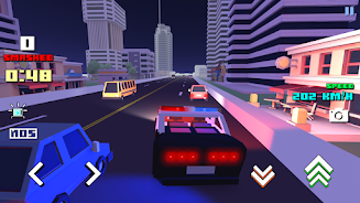 Blocky Car Racer - racing game स्क्रीनशॉट 2