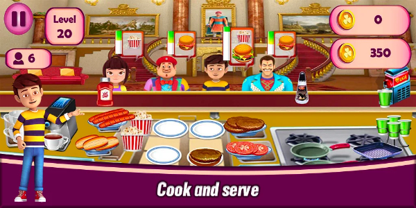 Rudra Cooking Restaurant Game Capture d’écran1